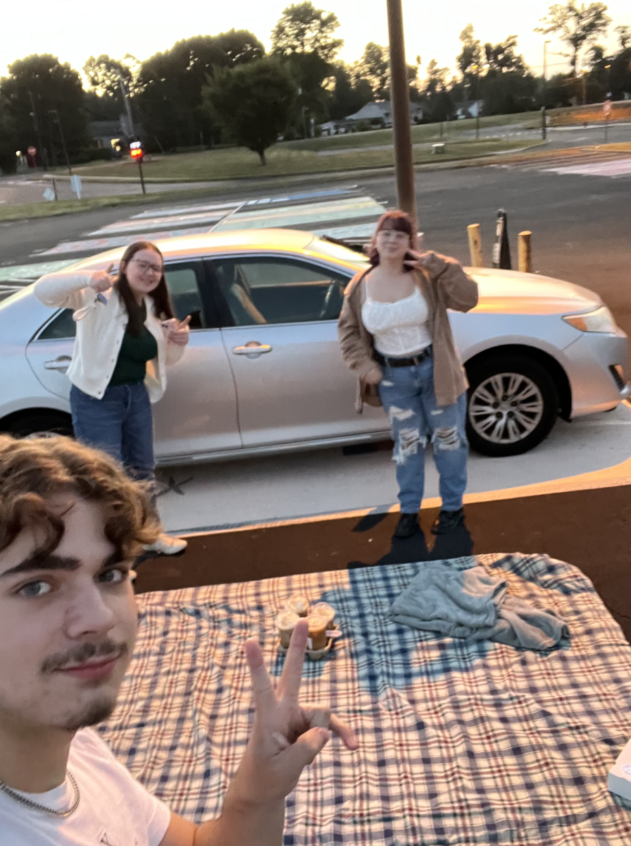 Jack, Laurel, and Charleigh are the first students to arrive at school!